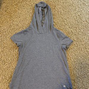 Activewear Grey Hooded T-shirt -- Gap Kids